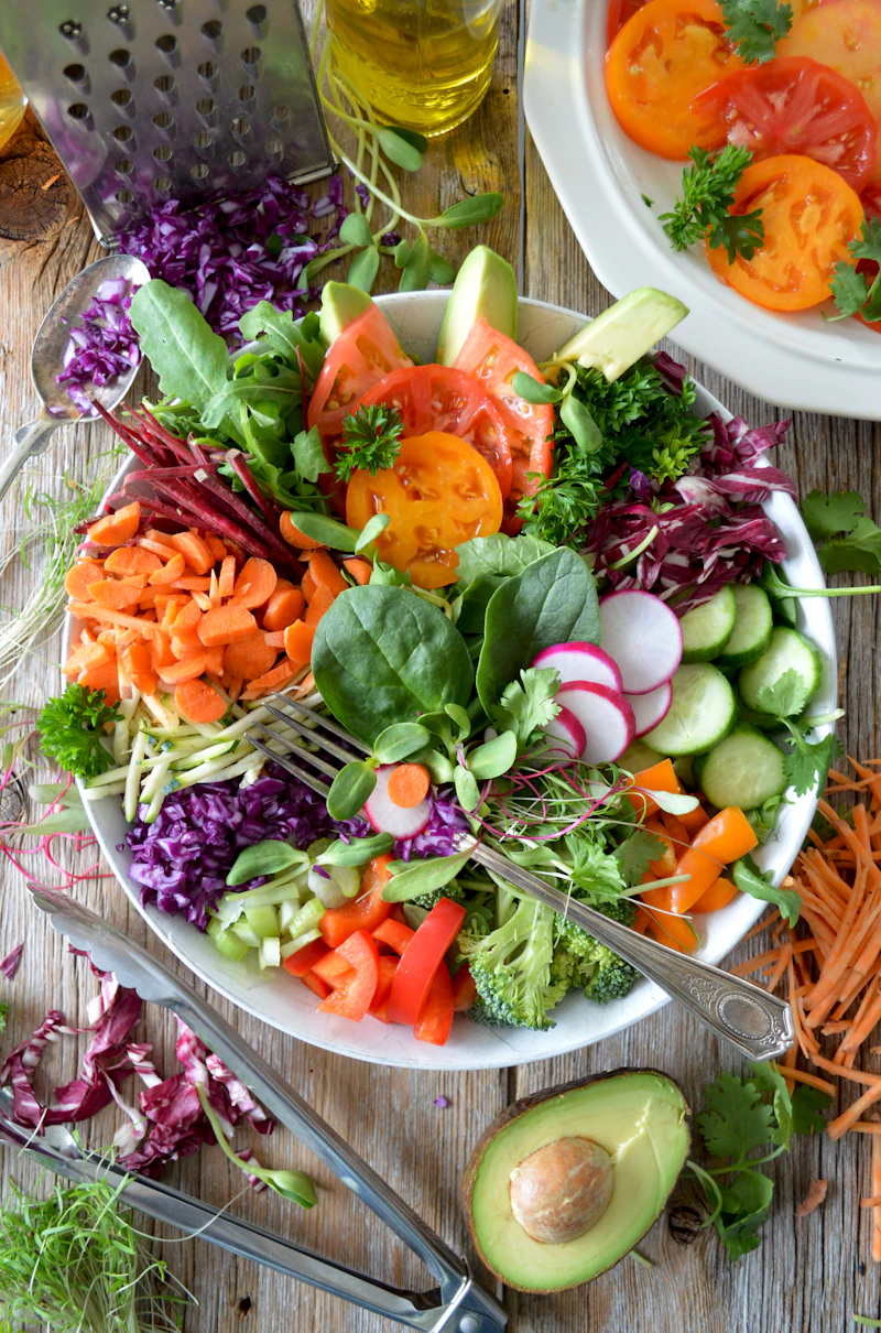 Fresh gourmet boardroom salads and platters